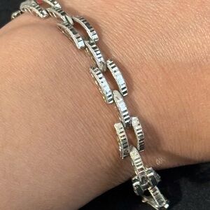 White gold bracelet